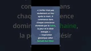 Miniature : 🔥 L’Enfer Commence Dans Ton Esprit… Et Peu de Gens le Réalisent 🌑 #conscience #spiritualité