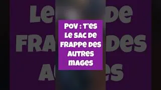 Miniature : POV : T'es le sac de frappe des autres mages !
