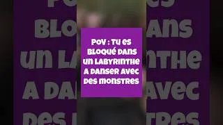 Miniature : POV : Tu es bloqué dans un labyrinthe à danser avec des monstres ! #fun  #humor