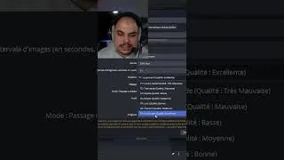 Miniature : OBS Studio 2026  qualité parfaite ✅ #shorts  #astuce #obsstudio #youtube #tutorial
