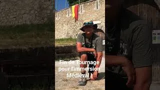 Miniature : immersion médiévales. Aujourd’hui j'ai visité un lieu culte ou vie toujours l'age médiévales.