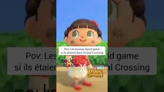 Miniature : Squid game dans acnh ça donne quoi ? 🫣💸 #shorts #short #squidgame #acnh #animalcrossing