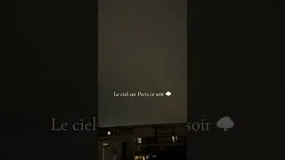 Miniature : #paris #canicule #orage