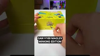 Miniature : Unboxing du GAN V100 Maglev Minions Edition ! #unboxing #gancube