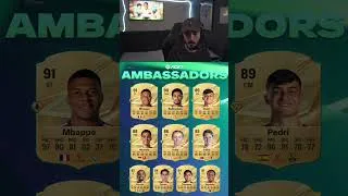 Miniature : OFFICIEL !! VOICI LES AMBASSADEURS SUR FC 27 😄🔥 #fc27 #fifa #fut #fifa27 #ultimateteam #neikoohh