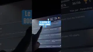 Miniature : Et vous quel trophée vous embête?!  #rocketleague #platine #tutorial