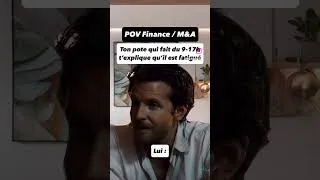 Miniature : Horaires de travail en M&A / Finance