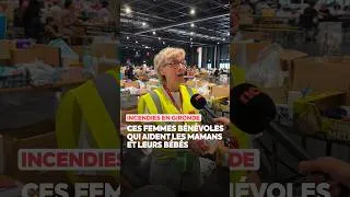 Miniature : INCENDIES EN GIRONDE : Ces femmes bénévoles qui aident les mamans et leurs bébés