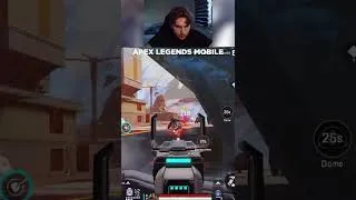 Miniature : JE CLUTCH LE 1V3 avec GIBRALTAR sur Apex Legends Mobile #short #apexm #apexmobile