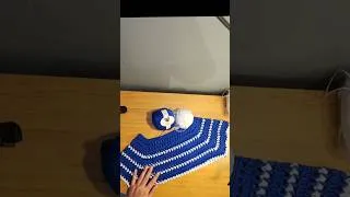 Miniature : Top-down crochet facile tutoriel en préparation 😊🥰# #crochet #knitting #tutorial #handmade
