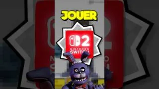 Miniature : JOUER BONNIE SUR SWITCH ?!?!?!  #nintendo #fnaf #bonnie #horror