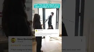 Miniature : Quand tu reviens au travail après qu'un client t'ai mis un avis Google