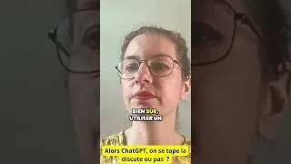 Miniature : Alors ChatGPT, on se tape la discute ou pas?  #chatgpt #ia #prompt