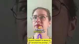 Miniature : POV ChatGPT te donne la structure du prompt #chatgpt #prompt #ia #prompting