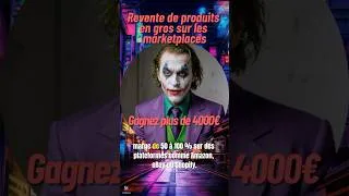 Miniature : Revente de produits en gros sur les marketplaces 😉