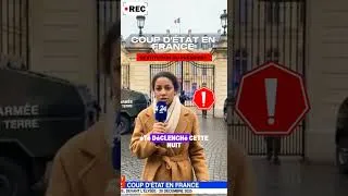Miniature : Coup D'état en France #paris #france #actualité #coupdetat #cnews