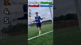 Miniature : TOP 5 RANKING FUNNIEST FOOTBALL MOMENTS 😂 #football #fyp #shorts #soccer #funny #ranking