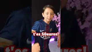 Miniature : Mon petit frère m'offre 50€ si je rentre ce Trickshot ! 🤩