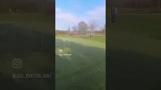 Miniature : Nexttee ➡️ trou 8 golf centre Manche par 5 #golf #golfswing #golffrance #golfer