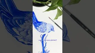Miniature : POV : tu subis une retraite Forcée 🏔️ #AprilBirdsChallenge #Birds #shortsart