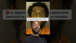 Miniature : 🚨 Desiigner arrêté après avoir poursuivi sa compagne avec un marteau #desiigner #rapper #reaction