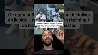 Miniature : Il flex avec un 1M$ en cash.. mais il ne s'agit en réalité que de blocs repeints en liasses #rapper