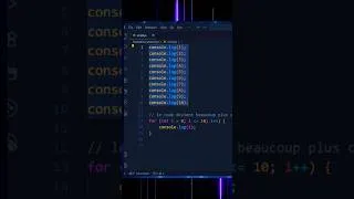 Miniature : boucle for javascript #coding #programming #learnjavascript #apprendreàcoder #apprendrejavascript