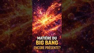 Miniature : Un état de matière du Big Bang pourrait encore exister aujourd’hui#short #cosmologie#astrophysique