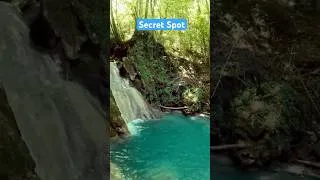 Miniature : SECRET Spot in the Bugey 🇫🇷 | 10°C Water During a Heatwave! #nature #water #jump