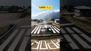 Miniature : Takeoff from the world's most extreme airport 🛫🏔️ #nepal #lukla #takeoff