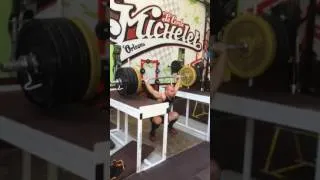 Miniature : haltérophilie - exercice lourd : Chute d'arraché avec appel + squat d'arraché *115 kg*