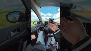 Miniature : Dji Lito X1 follows the car  #drone #cameradrone #dji