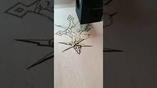 Miniature : Rs-cnc 32 : Gravure laser sur hêtre, 2 heures