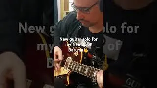 Miniature : Guitar solo i recorded for the band Daruma