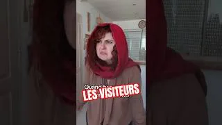 Miniature : Nina De Santis - Les Visiteurs (#shortsviral, #shortsvideo, #shortyoutube, #comédie, #comedienne)