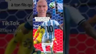Miniature : zidane réagit sur son fils Luca #football #zidane #algerie #argentina #short #shortviral #shortvideo