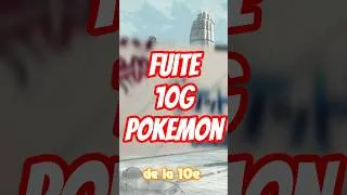 Miniature : ⚠️Fuite de la 10G POKÉMON, restez sur vos gardes⚠️#pokemon #pokemonza #pokemon10g  #leak