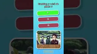 Miniature : Quiz Demon Slayer #2 : 5 Questions pour Vrai Fan 🔥 #shorts