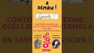 Miniature : Rendez-vous demain vendredi 13 septembre pour l’épisode 1 de la capsule juridique !