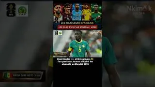 Miniature : Ryan mendes et Idrissa  Gueye fdes Joueurs  africains  les plus âgés au Mondial 2026 #caf