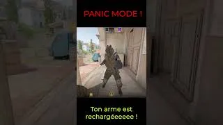 Miniature : PANIC MODE !!!!!! #game #gaming #counterstrike2 #panique #csgomoments