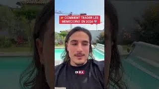 Miniature : Comment Trader les Memecoin en 2026 ! 🤯 #trading #crypto #bitcoin