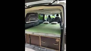 Miniature : kit Evolutif Nomad-Addict avec tiroirs sur mercedes Viano Vito Mixto. Aménagement amovible