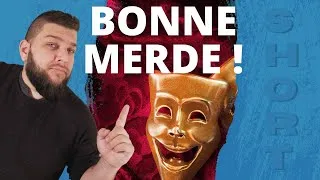 Miniature : D'où vient l'expression "je te souhaite bonne merde !" ? #shorts