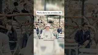 Miniature : 🇫🇷 Paris 1920 en Couleurs : Terrasses animées, bals populaires et art de vivre à la française ☕ 🎶