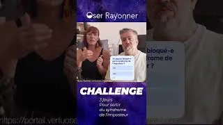 Miniature : Te sens tu bloqué-e par le « syndrome de l’imposteur ? » #syndromedelimposteur #oserrayonner