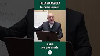 Miniature : H.P. Blavatsky Les éléments dans le christianisme  #shorts