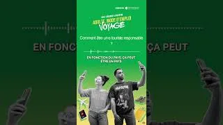 Miniature : Comment être un·e touriste responsable ?