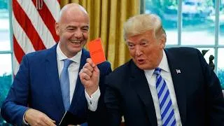 Miniature : Infantino est-il allé trop loin pour plaire à Trump ?