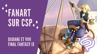 Miniature : Fanart de Final Fantasy IX avec Clip Studio Paint